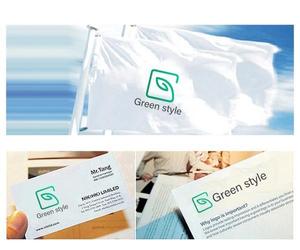 hope2017 (hope2017)さんのテレワークオフィス　「Green style」のロゴ制作への提案