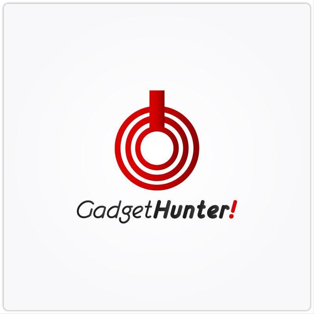 「Gadget Hunter!」というサイトで使用するロゴ