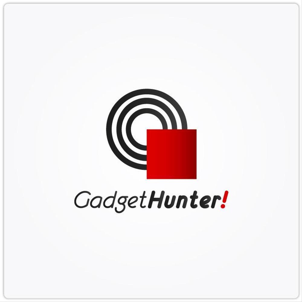 「Gadget Hunter!」というサイトで使用するロゴ