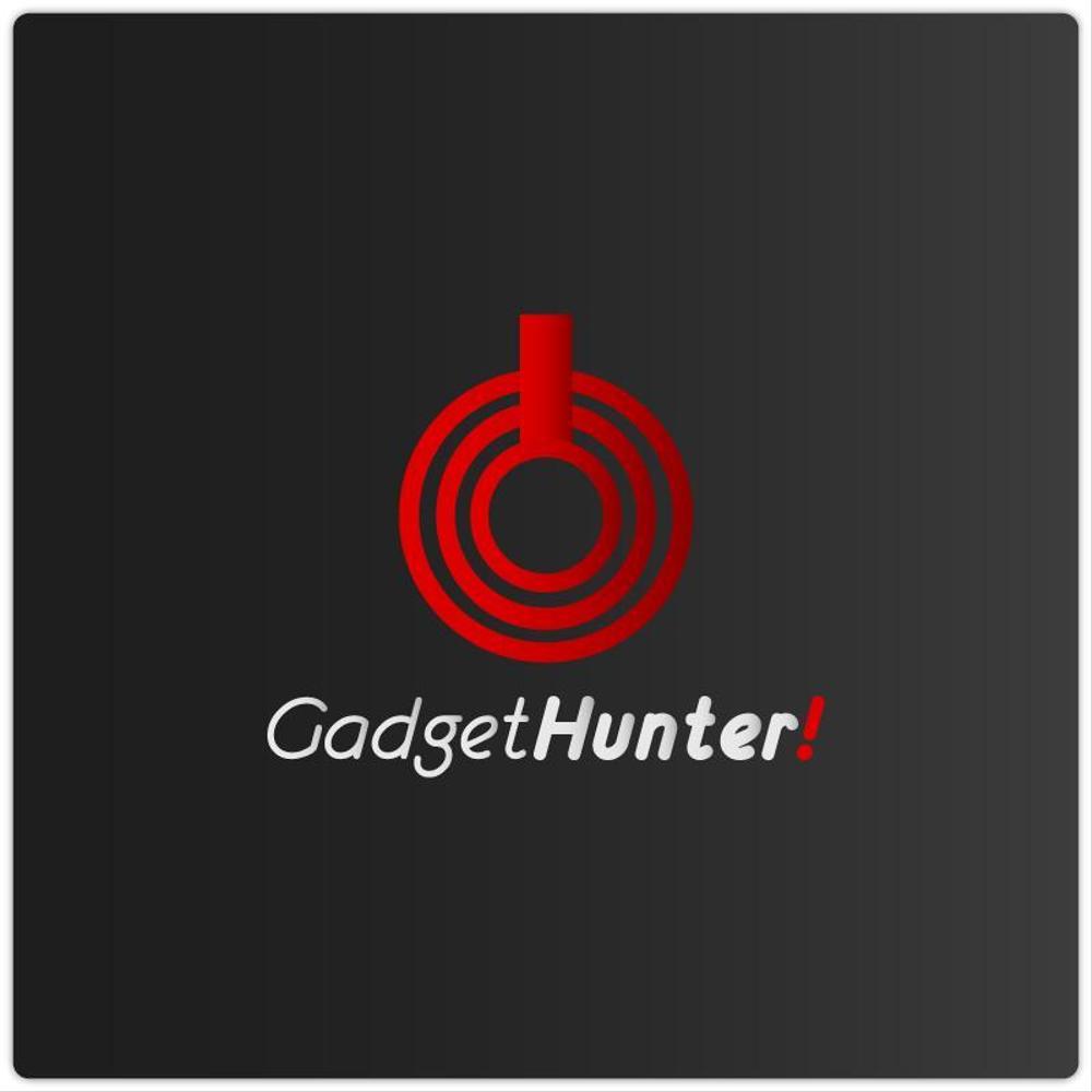 「Gadget Hunter!」というサイトで使用するロゴ