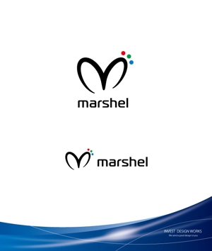 invest (invest)さんの人材派遣の株式会社マーシェルのロゴへの提案