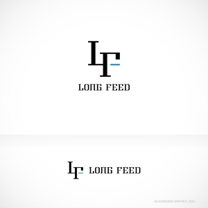 BLOCKDESIGN (blockdesign)さんのデジタルハードロックバンド「LONG FEED」のロゴ制作依頼への提案