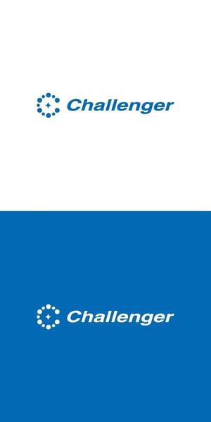 ヘッドディップ (headdip7)さんの企業キャッチフレーズ「Challenger」ロゴへの提案