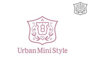 あどばたいじんぐ・とむ (adtom)さんの子供服アパレルショップサイト「Urban Mini Style」のロゴへの提案