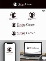 eldordo design (eldorado_007)さんのハイレベル就活・転職・コーチングサイト　www.strong-career.comのロゴへの提案