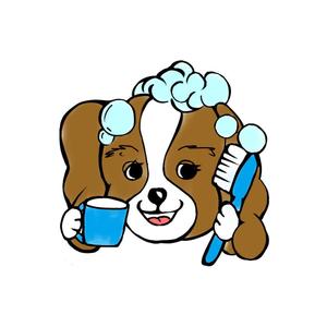 やすかわ (yasukawa_m)さんの歯科医院のキャラクターデザイン「キャバリア犬」への提案