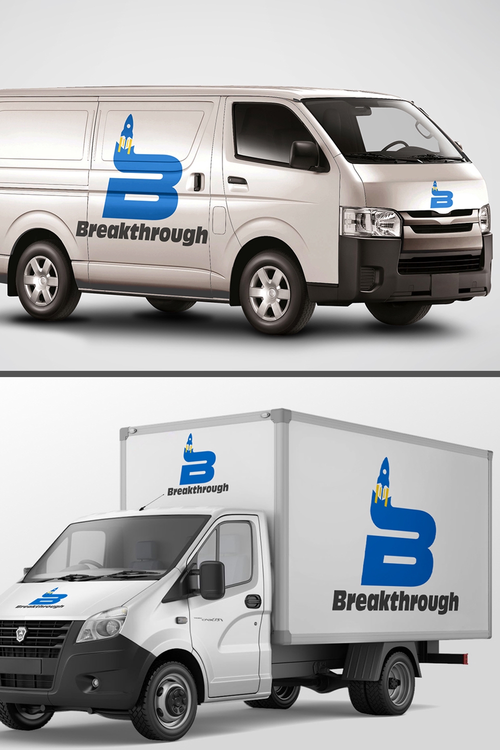 運送会社Breakthroughの会社ロゴ作成のお願い