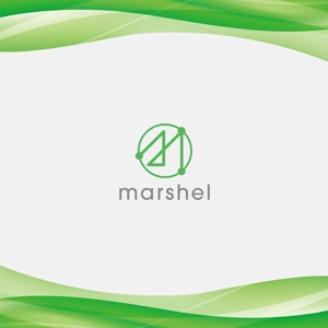 T2 (t2design)さんの人材派遣の株式会社マーシェルのロゴへの提案