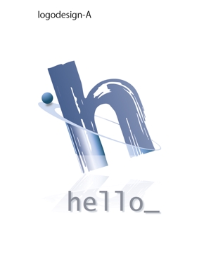 arc design (kanmai)さんの会社名「hello」のロゴへの提案