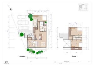 Office Matsuzaki (M4tsu)さんの【間取り図デザイン】新たに建てるモデルハウスの間取り図の設計図を募集します。への提案