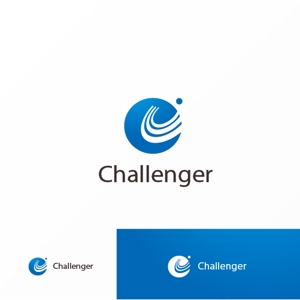 Jelly (Jelly)さんの企業キャッチフレーズ「Challenger」ロゴへの提案