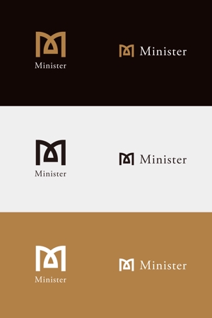 Naroku Design (masa_76)さんの保険・コンサル会社「Minister」のロゴへの提案