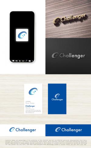 tog_design (tog_design)さんの企業キャッチフレーズ「Challenger」ロゴへの提案