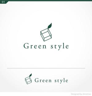 shiromiso  (shiromiso)さんのテレワークオフィス　「Green style」のロゴ制作への提案