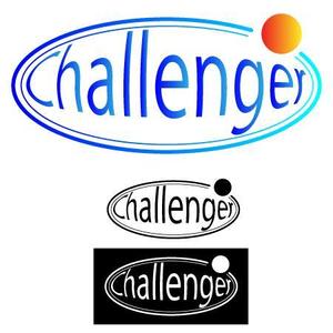 p_design (ponizou)さんの企業キャッチフレーズ「Challenger」ロゴへの提案