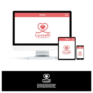 アズカル (azukal)さんの母子健康向上が活動内容のLuvtelli Tokyo&NewYorkのロゴへの提案