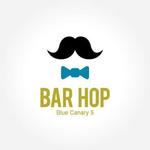 PiPiPiさんの「BLUE CANARY 5  BAR HOP」のロゴ作成　ビール、ウイスキー、カクテルバーの看板ロゴ制作への提案