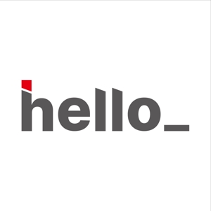 安原　秀美 (I-I_yasuhara)さんの会社名「hello」のロゴへの提案