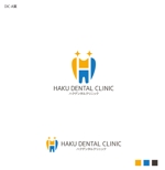 NJONESKYDWS (NJONES)さんの歯科医院「HAKU デンタルクリニック」のロゴへの提案