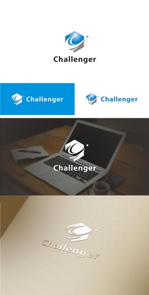 はなのゆめ (tokkebi)さんの企業キャッチフレーズ「Challenger」ロゴへの提案