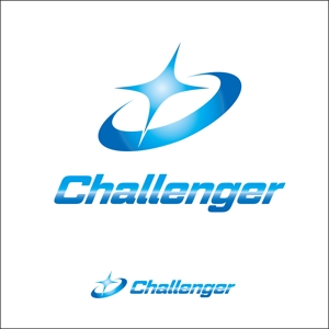 IROHA-designさんの企業キャッチフレーズ「Challenger」ロゴへの提案
