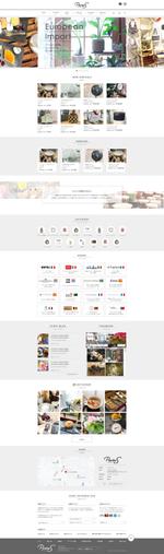 sow-design ()さんのカフェ&雑貨店のECサイトのトップページデザイン【1Pのみ】への提案