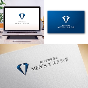 Hi-Design (hirokips)さんのMEN`Sエステサロンのロゴ　　　への提案