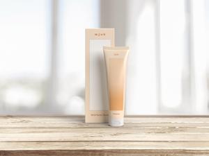 Rihoko (borders1018)さんのスキンケアブランド「mjuk」のパッケージデザインへの提案