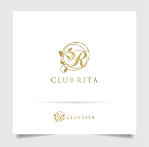 O-tani24 (sorachienakayoshi)さんのお酒を提供し女性が接客する夜のお店  （店名）CLUB RITAのロゴ作成への提案