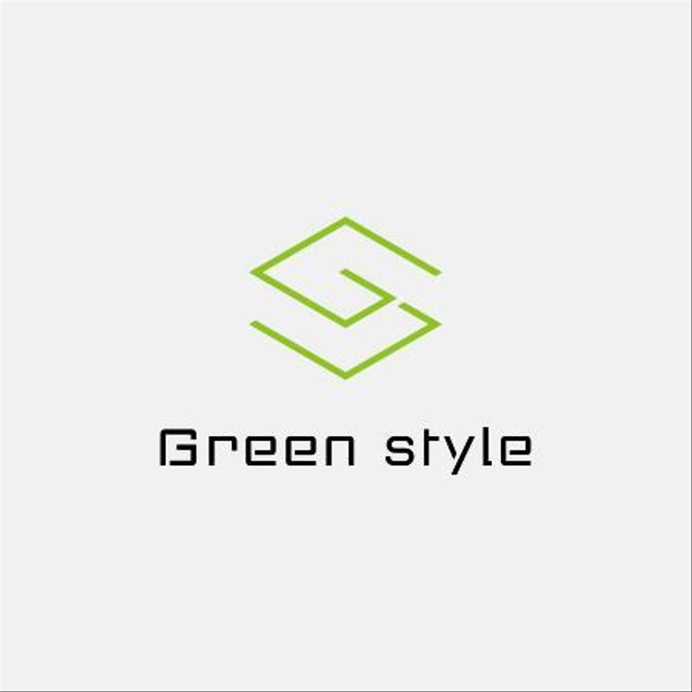 テレワークオフィス　「Green style」のロゴ制作
