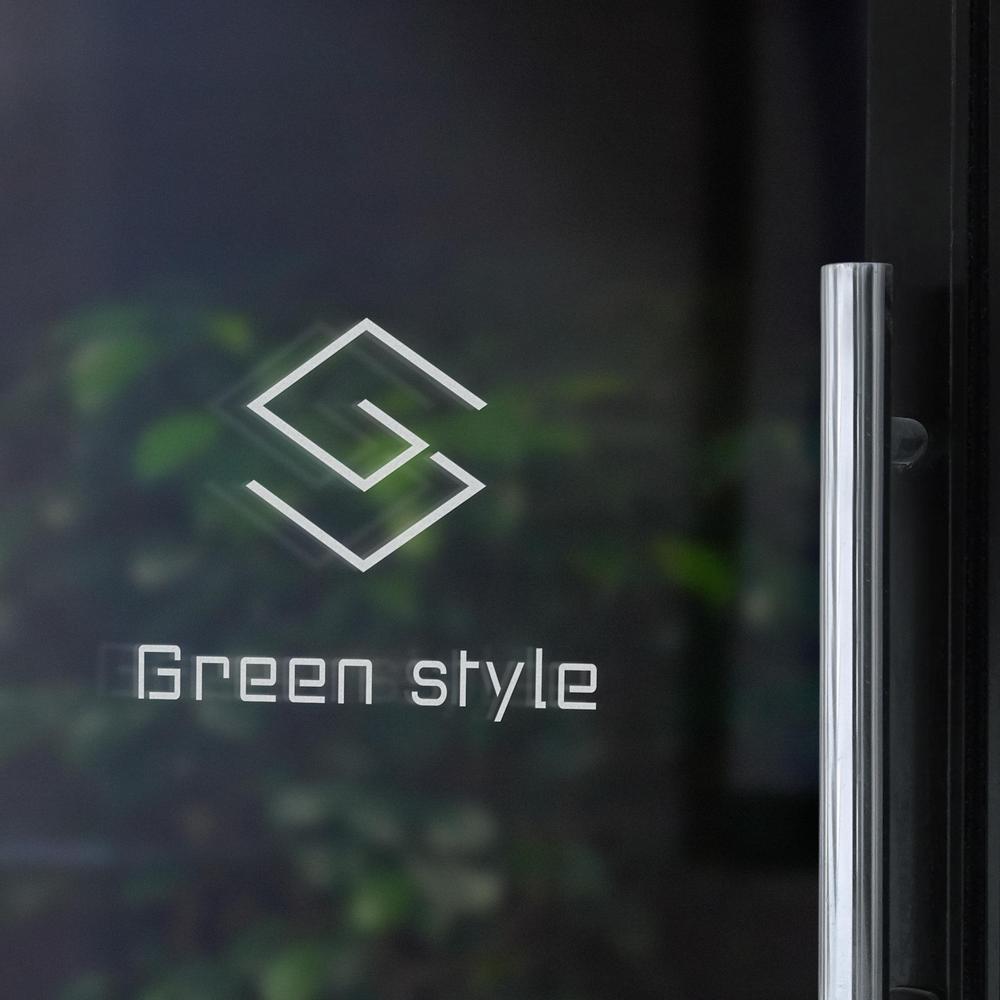 テレワークオフィス　「Green style」のロゴ制作