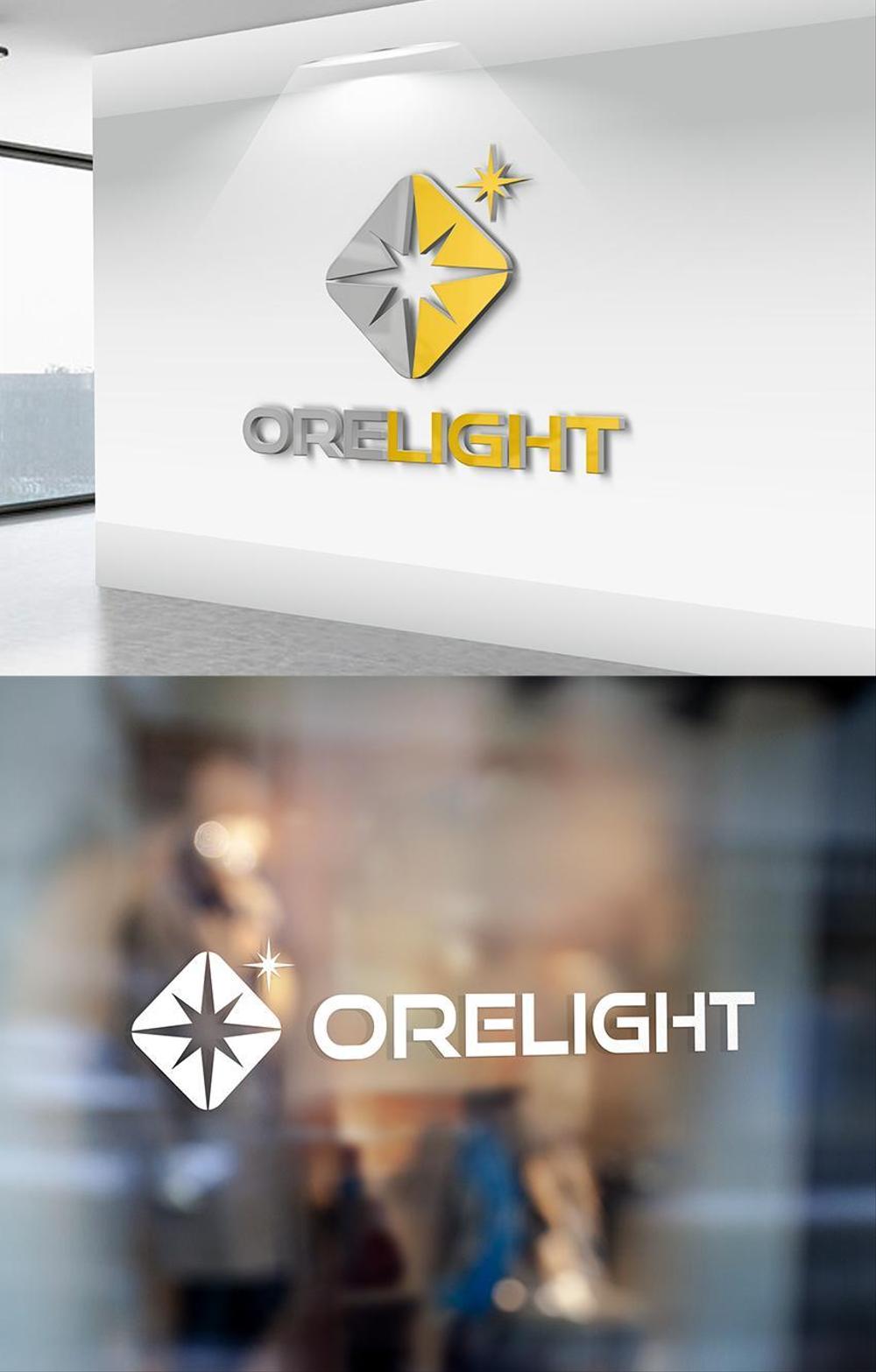 ゲーム開発会社「ORELIGHT」のロゴ