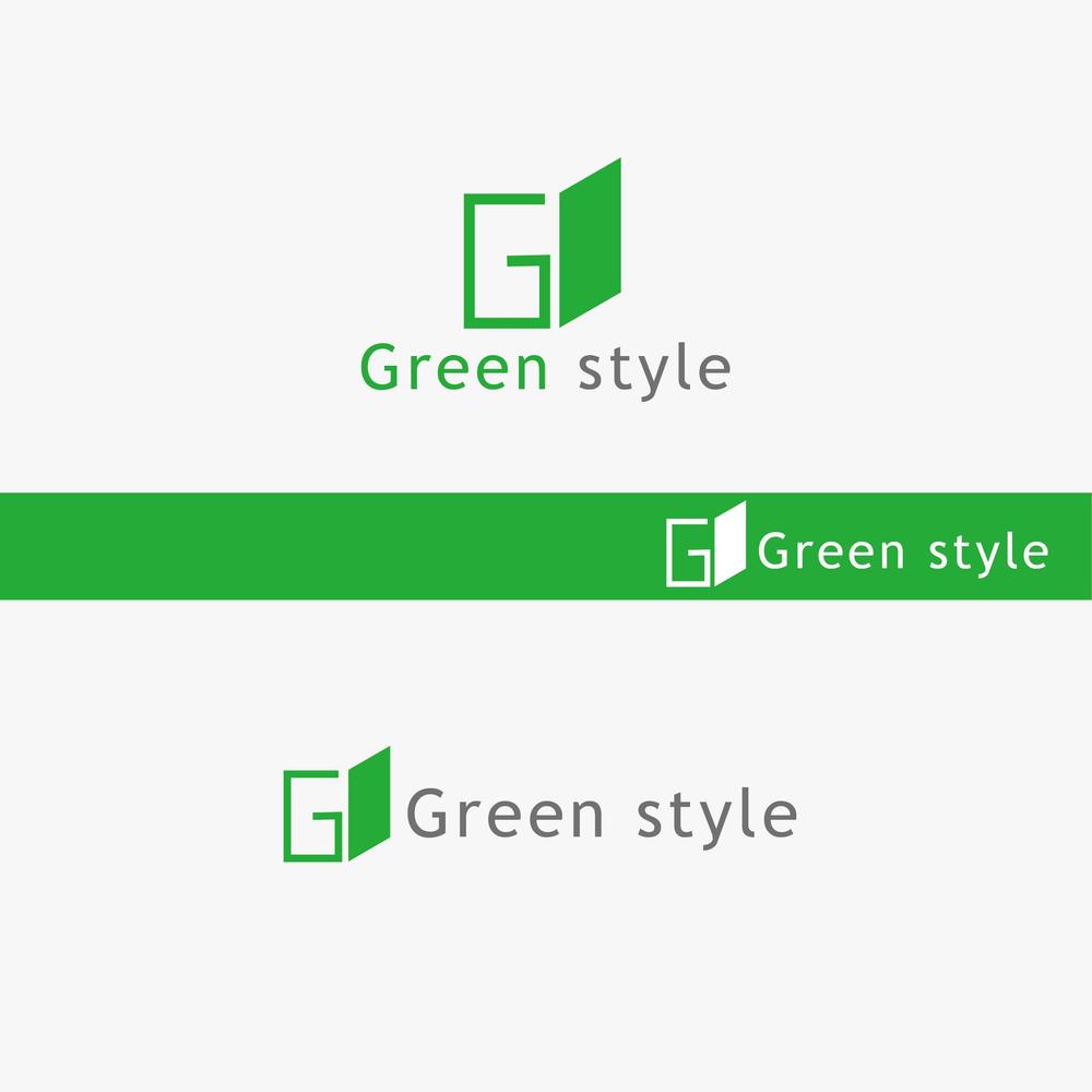 テレワークオフィス　「Green style」のロゴ制作