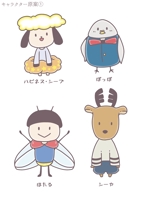 ヒサシ ミツロク (Mitsuroku_Hisashi)さんの【ヒツジとその仲間たち計4キャラクター】小学生向け教室のキャラクターLINEスタンプ作成への提案