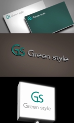 A S Design Studio (1as_design)さんのテレワークオフィス　「Green style」のロゴ制作への提案
