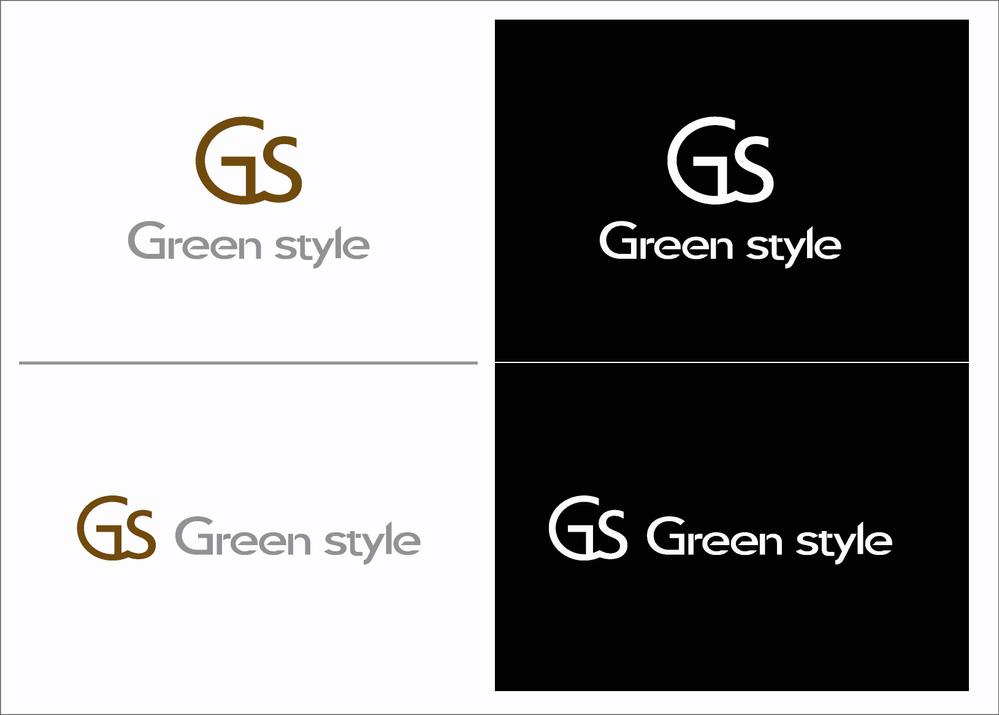 テレワークオフィス　「Green style」のロゴ制作