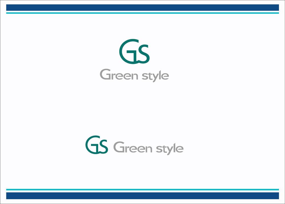 テレワークオフィス　「Green style」のロゴ制作