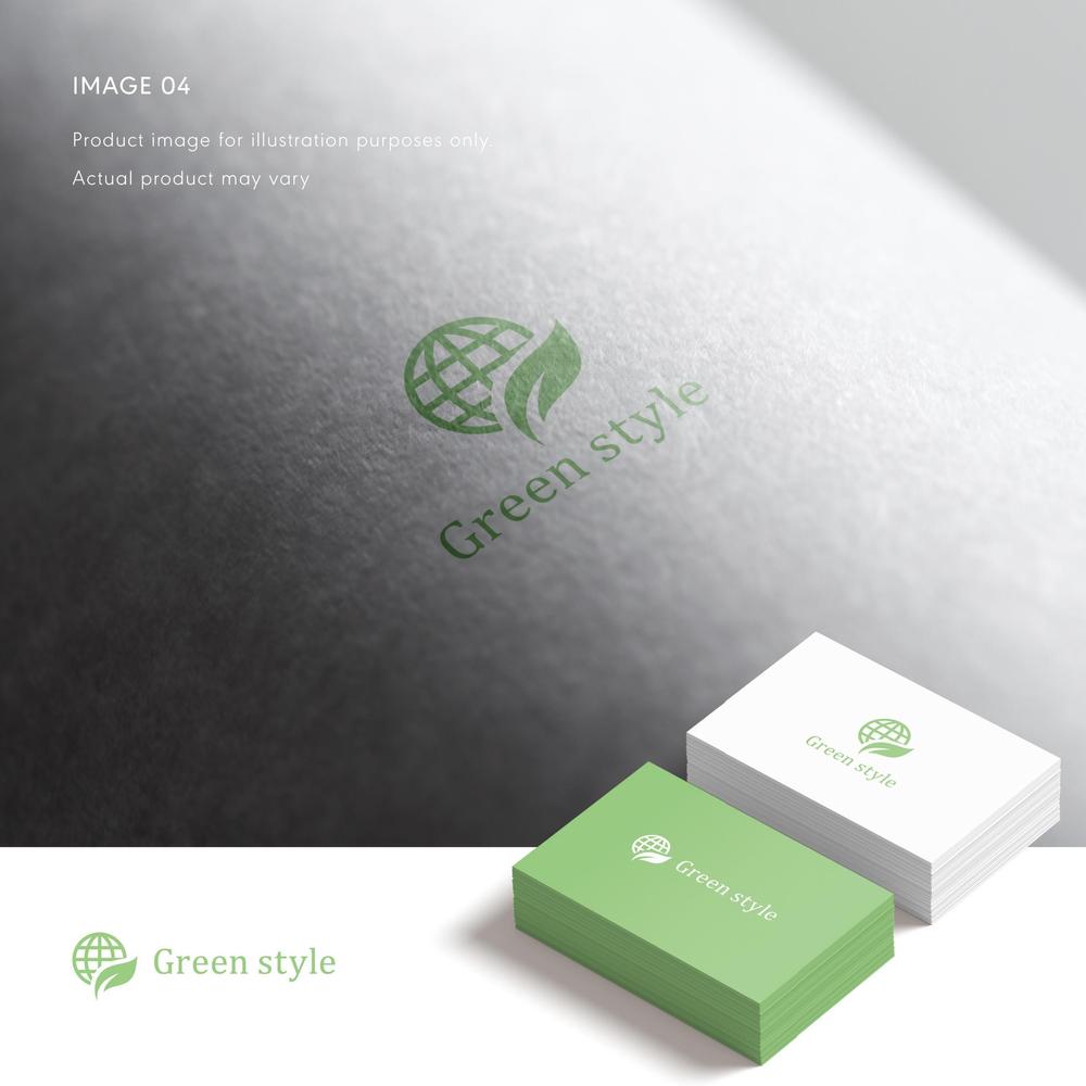 テレワークオフィス　「Green style」のロゴ制作