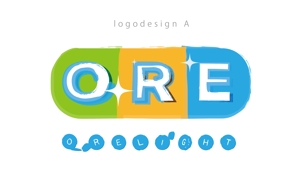 arc design (kanmai)さんのゲーム開発会社「ORELIGHT」のロゴへの提案