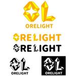 p_design (ponizou)さんのゲーム開発会社「ORELIGHT」のロゴへの提案