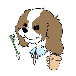 すずき (chattie-927)さんの歯科医院のキャラクターデザイン「キャバリア犬」への提案