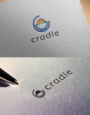 D.R DESIGN (Nakamura__)さんのセルフコーチング スマホアプリ「cradle (クレドル）」のロゴへの提案