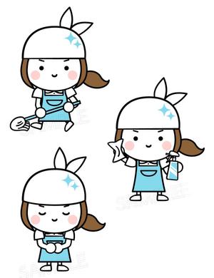 あーまん (aaman)さんの家事・掃除お手伝いサービス”クリンジェント”のキャラクターへの提案