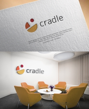 NJONESKYDWS (NJONES)さんのセルフコーチング スマホアプリ「cradle (クレドル）」のロゴへの提案