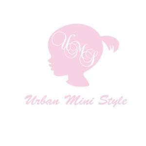 うさぎいち (minagirura27)さんの子供服アパレルショップサイト「Urban Mini Style」のロゴへの提案