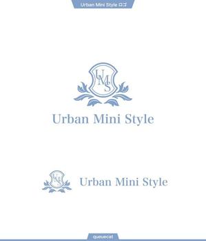 queuecat (queuecat)さんの子供服アパレルショップサイト「Urban Mini Style」のロゴへの提案