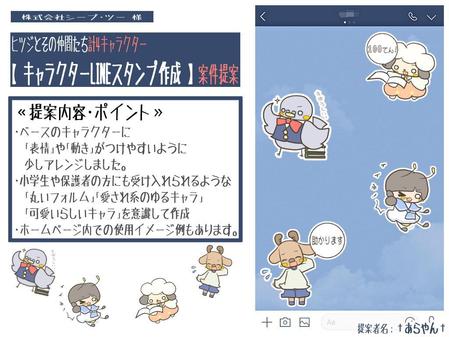 Arayan1226さんの事例 実績 提案 ヒツジとその仲間たち計4キャラクター 小学生向け教室のキャラクターlineスタンプ作成 はじめまして イラス クラウドソーシング ランサーズ