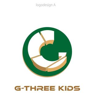 arc design (kanmai)さんのG-THREE KIDS ㈱のロゴ作成への提案