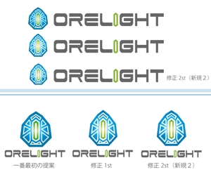  chopin（ショパン） (chopin1810liszt)さんのゲーム開発会社「ORELIGHT」のロゴへの提案