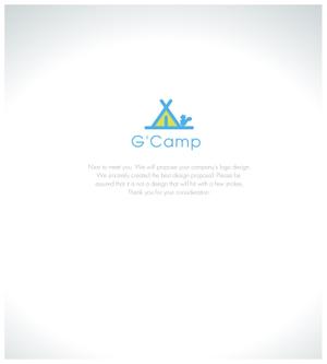 RYUNOHIGE (yamamoto19761029)さんのキャンプ場予約サイト「G'Camp」のロゴへの提案